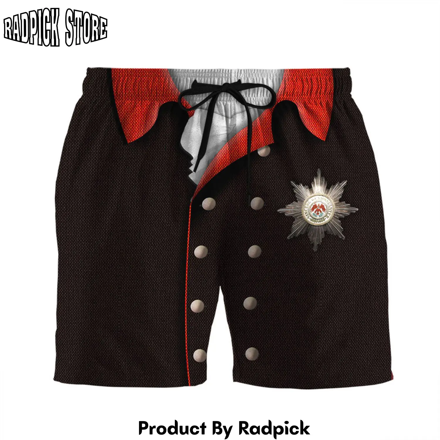 Radpick 3d custom frederick the great shorts rp631608